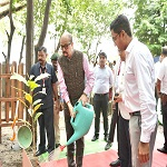 राज्यपाल श्री रमेन डेका ने ‘एक पेड़ माँ के नाम’ अभियान के तहत किया पौधारोपण