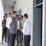 लाइवलीहुड कॉलेज कोरबा में विभिन्न प्रशिक्षण कार्यक्रमों का कलेक्टर ने किया निरीक्षण