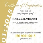 छत्तीसगढ़ की 4 सेंट्रल जेलों को मिला आईएसओ गुणवत्ता प्रमाणन
