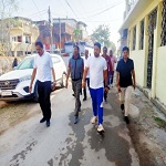 कोरबा मेगा स्वच्छता ड्राईव : आयुक्त श्री आशुतोष पाण्डेय ने पैदल भ्रमण कर सफाई कार्यो का किया निरीक्षण