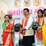 रायपुर में आयोजित, "मैं भारत हूं” थीम पर भव्य बाइक-स्कूटी रैली, गोल्डन बुक ऑफ वर्ल्ड रिकॉर्ड में दर्ज