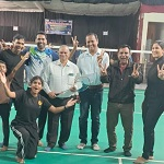 छग राज्य पाॅवर कंपनीज की अंतरक्षेत्रीय बैडमिंटन स्पर्धा में टीम इवेंट का खिताब कोरबा पश्चिम को