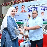 अंबिकापुर में हज यात्रियों को पर्यटन एवं संस्कृति मंत्री श्री राजेश अग्रवाल ने दी शुभकामनाएँ