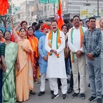 तीन राज्यों में ऐतिहासिक जीत, कोरबा में भाजपा का भव्य विजय उत्सव
