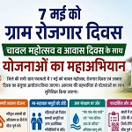 सुशासन तिहार : 07 मई को ग्राम पंचायतों में चावल महोत्सव, रोजगार और आवास दिवस का त्रिवेणी संगम