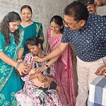 कोरबा पश्चिम में 191 बच्चों को पिलाई गई पोलियो की खुराक