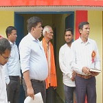 कलेक्टर श्री कुणाल दुदावत ने रामपुर में निर्माणाधीन नवीन महाविद्यालय का किया निरीक्षण