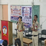 रायपुर के शासकीय दंत चिकित्सा महाविद्यालय में पुलिस द्वारा 'साइबर सुरक्षा जागरूकता' कार्यक्रम का आयोजन