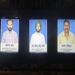 नगर पालिक निगम कोरबा के ’’ फेस आफ द मंथ ’’ - कोटेश, वीरेन्द्र व बसंत