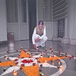 प्रधानमंत्री श्री नरेंद्र मोदी के जन्मदिवस पर मुख्यमंत्री श्री विष्णु देव साय ने अपने निवास पर जलाया ‘आशीर्वाद का दीया’
