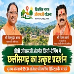 VB GRAM G अंतर्गत जियो-टैगिंग में छत्तीसगढ़ का उत्कृष्ट प्रदर्शन, भूग्राम योजना में 99.34 प्रतिशत परिसंपत्तियां डिजिटल मैप पर दर्ज