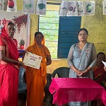 आंगन मिलन सेवा से उत्सव स्थल बने आंगनबाड़ी केंद्र, पहले दिन 97 हजार से अधिक लोगों की सहभागिता