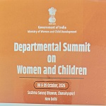 मंत्री श्रीमती लक्ष्मी राजवाड़े ने महिला एवं बाल विकास विभाग के राष्ट्रीय चिंतन शिविर में किया राज्य का प्रतिनिधित्व