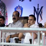 उप मुख्यमंत्री श्री अरुण साव ने की खिलाड़ियों की हौसला अफजाई, मैच देखने पहुंचे हॉकी स्टेडियम