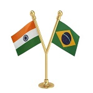 भारत व ब्राजील ने 2030 तक द्विपक्षीय व्यापार को 30 अरब डॉलर करने का महत्वाकांक्षी लक्ष्य निर्धारित किया