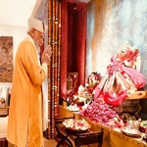 गणेश चतुर्थी : पीएम मोदी ने केंद्रीय मंत्री पीयूष गोयल के घर किए गणपति दर्शन, पूजा-अर्चना में लिया हिस्सा