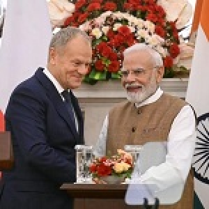 भारत और पोलैंड रक्षा, अंतरिक्ष और परमाणु ऊर्जा के क्षेत्रों में सहयोग बढ़ाएंगे, प्रधानमंत्री मोदी और प्रधानमंत्री टस्‍क ने की व्यापक चर्चा