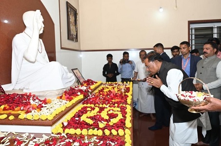 आध्यात्मिक मूल्यों एवं संस्कारों की पाठशाला है अघोर गुरु पीठ बनोरा : मुख्यमंत्री श्री विष्णुदेव साय