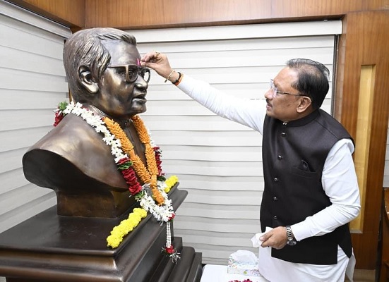 अटल जी के संकल्प और दूरदर्शी नेतृत्व ने छत्तीसगढ़ को दी नई पहचान : मुख्यमंत्री श्री साय