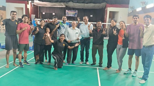 अटल बिहारी वाजपेयी ताप विद्युत गृह, जांजगीर-चांपा में अंतरक्षेत्रीय बैडमिंटन स्पर्धा में टीम इवेंट का खिताब कोरबा पश्चिम को