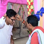 गृह ग्राम बायंग में श्रीरामनाम सप्ताह यज्ञ में शामिल हुए वित्त मंत्री श्री ओ.पी. चौधरी