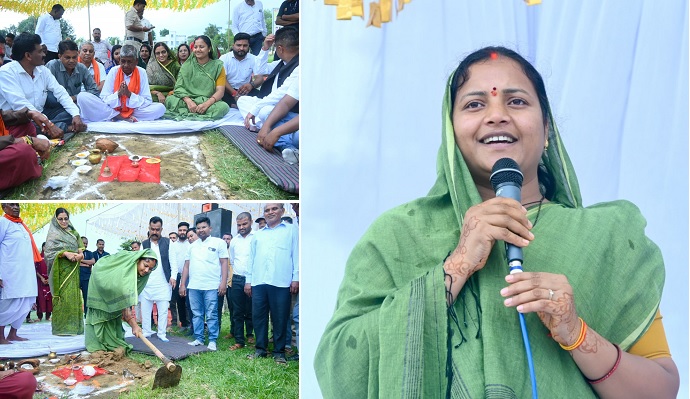 भैयाथान क्षेत्र में 34 करोड़ से अधिक के सड़क विकास कार्यों की मंत्री श्रीमती लक्ष्मी राजवाड़े ने दी सौगात