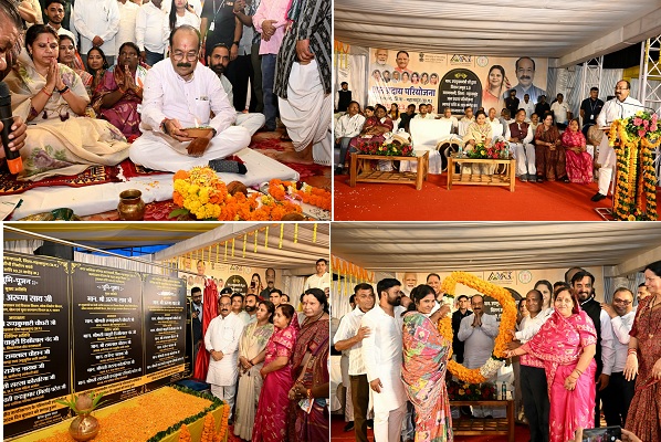 उप मुख्यमंत्री श्री अरुण साव ने 175 करोड़ के विकास कार्यों का किया लोकार्पण-भूमिपूजन