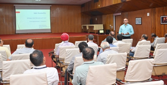 "स्टैंडर्ड सस्टेनेंस ट्रैकर" : भिलाई इस्पात संयंत्र ने आयोजित किया औद्योगिक सुरक्षा को सुदृढ़ करने संवाद कार्यक्रम