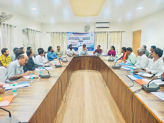 केज कल्चर से बढ़ेगा मछली उत्पादन, बीमारी की त्वरित पहचान पर जोर