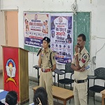 रायपुर के शासकीय दंत चिकित्सा महाविद्यालय में पुलिस द्वारा 'साइबर सुरक्षा जागरूकता' कार्यक्रम का आयोजन
