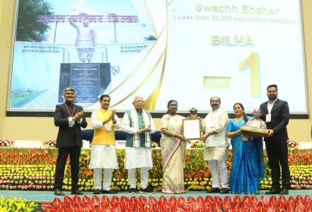 शहरी स्वच्छता में छत्तीसगढ़ की लंबी छलांग, रायपुर को सेवन स्टार सम्मान