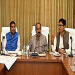 राज्योत्सव : उप मुख्यमंत्री श्री साव, वन एवं पर्यावरण मंत्री श्री कश्यप व वित्त मंत्री श्री ओ.पी. चौधरी ने तैयारियों की समीक्षा की