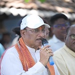 सुशासन तिहार में मुख्यमंत्री पहुंचे चंदागढ़ : बरगद की छांव में सजी जनचौपाल
