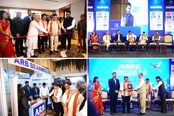 CII MSME Conclave 2.0 का उप मुख्यमंत्री श्री विजय शर्मा और उद्योग मंत्री श्री लखन लाल देवांगन ने किया शुभारंभ