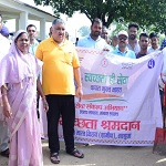 सेवा संकल्प अभियान : पर्यटन एवं संस्कृति मंत्री श्री राजेश अग्रवाल ने श्रमदान कर दिया स्वच्छता और जनभागीदारी का संदेश