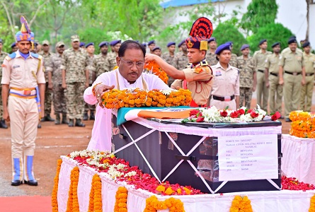 व्यर्थ नहीं जाएगा शहीद जवानों का सर्वोच्च बलिदान : मुख्यमंत्री श्री विष्णु देव साय