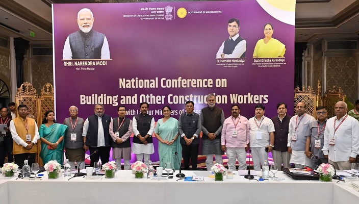 निर्माण श्रमिकों की सामाजिक सुरक्षा पर मंथन, मुंबई में दो दिवसीय राष्ट्रीय सम्मेलन BOCW शुरू