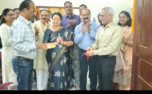 नए ईडी दफ्तर का शुभारंभ किया प्रबंध निदेशक श्री राजेश कुमार शुक्ला ने