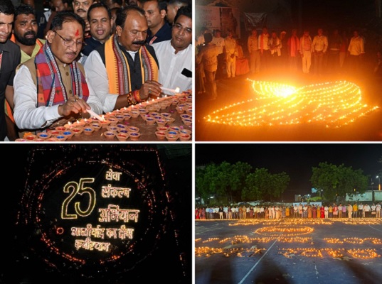 प्रदेश में 1.50 करोड़ से अधिक ‘आशीर्वाद के दीये’ प्रज्ज्वलित