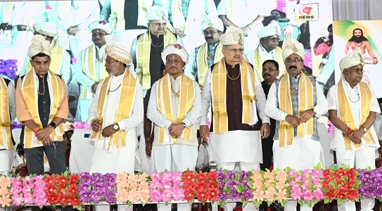 गुरु घासीदास बाबा के आदर्शों में ही छिपा है मानवता और समानता का मार्ग : मुख्यमंत्री श्री साय