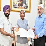 गुरु तेग बहादुर जी के 350वें शहीदी दिवस पर आयोजित कार्यक्रम में मुख्यमंत्री श्री साय को पंजाब सरकार के मंत्रियों ने दिया आमंत्रण