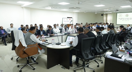 श्याम बिहारी जायसवाल ने स्वास्थ्य सेवाओं को मिशन मोड में सुदृढ़ करने के दिए निर्देश