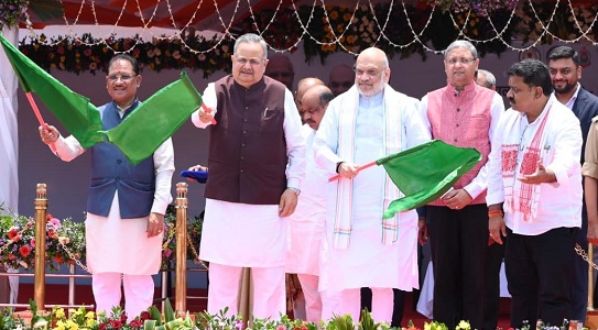 केंद्रीय गृह मंत्री श्री अमित शाह ने नेक्स्ट जेन सीजी डायल 112 का किया शुभारंभ ( विस्तृत समाचार)