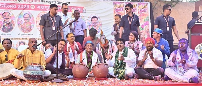 रायपुर प्रेस क्लब के होली मिलन समारोह “रंगोत्सव” में शामिल हुए मुख्यमंत्री श्री विष्णु देव साय