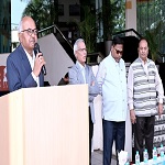 पॉवर कंपनी में 2026 के पहले दिन शुभकामना समारोह, नए साल का संकल्प- समय की पाबंदी के साथ लक्ष्य पूर्ति