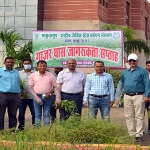 गाजर घास जागरूकता सप्ताह : आईसीएआर-एनआईबीएसएम में सफाई अभियान और शपथ ग्रहण