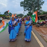 हर घर तिरंगा अभियान से जशपुर में गूंजा राष्ट्रप्रेम का संदेश, बिहान की महिलाओं ने लहराया तिरंगा