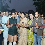 वन मंत्री श्री केदार कश्यप ने ग्राम जैसाकर्रा में किया इंदरू केंवट नेचर पार्क का लोकार्पण