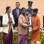 कोण्डागांव की योगिता मंडावी को जूडो में उत्कृष्ट प्रदर्शन पर प्रधानमंत्री राष्ट्रीय बाल पुरस्कार