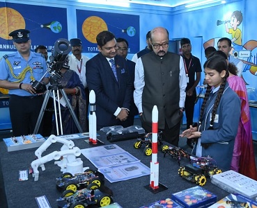 राज्यपाल श्री रमेन डेका के हाथों कोरिया में हुआ सम्भाग के पहले स्पेस एजुकेशन लैब का लोकार्पण